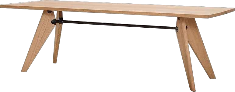 Modern Minimalsit Style Wooden Dining Table for Dining Room Set Furniture
