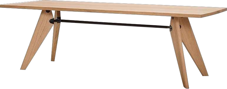 Modern Minimalsit Style Wooden Dining Table for Dining Room Set Furniture