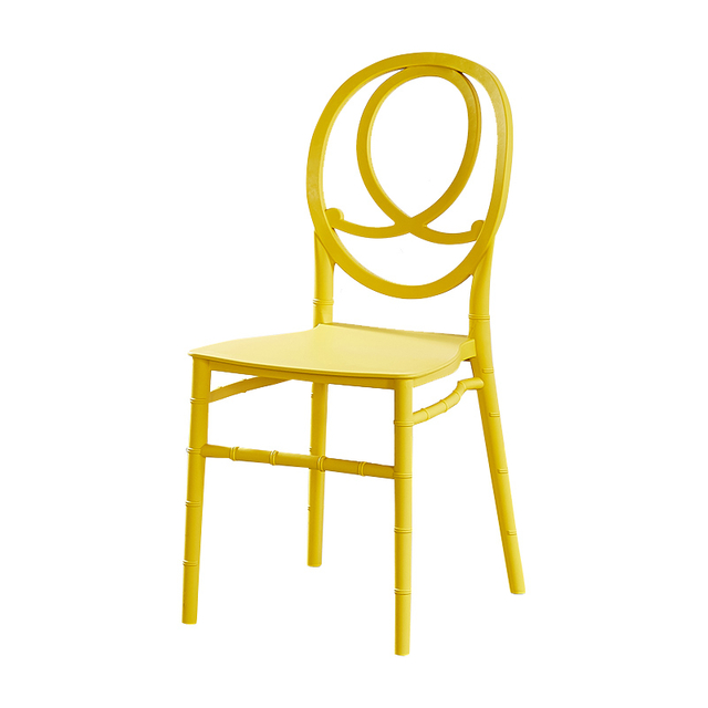 Simple Style Stackable Wedding Plastic Chairs Outdoor Banquet Rental Event Chair Wedding Chair 