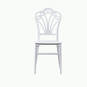 Strong Quality Multipurpose Event Wedding Chair Stackable Plastic Wedding Chairs