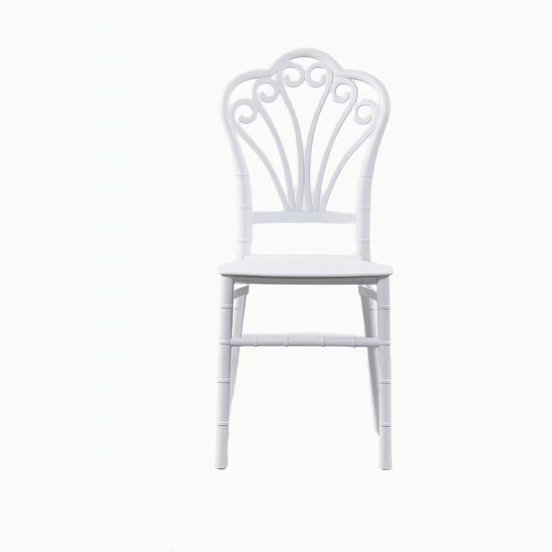 Strong Quality Multipurpose Event Wedding Chair Stackable Plastic Wedding Chairs