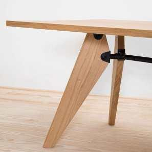 Modern Minimalsit Style Wooden Dining Table for Dining Room Set Furniture