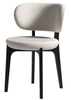 High Quality Contemporary Upholstered Dining Chair Fabric Chairs Restaurant Hotel Wooden Chair 