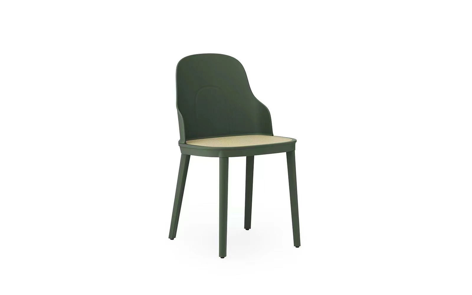 Bon wicker poly chair Blackish Green 