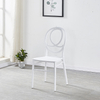 Simple Style Stackable Wedding Plastic Chairs Outdoor Banquet Rental Event Chair Wedding Chair 