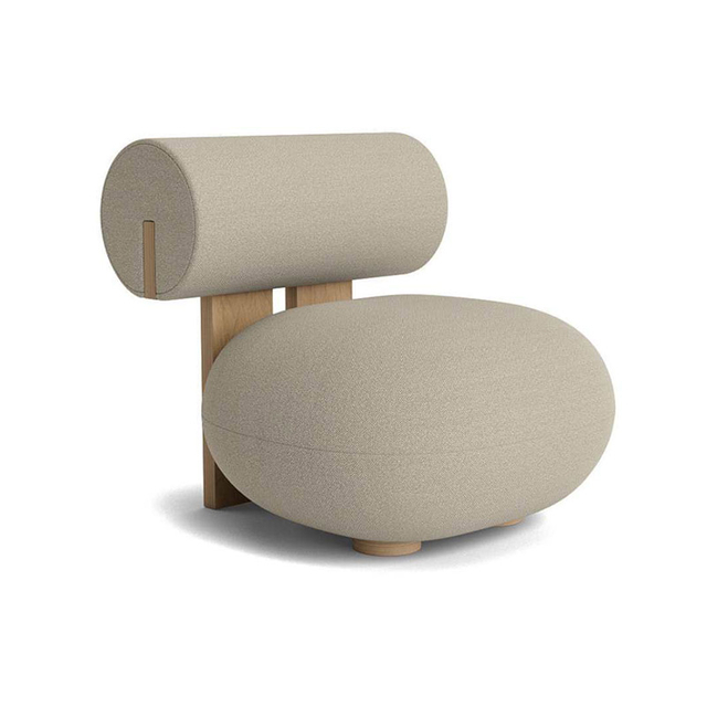 New Designed Modern Style Upholstered Chair Living Room Accent Dining Chair for Home Hotel Leisure Hippo Sofa Chair