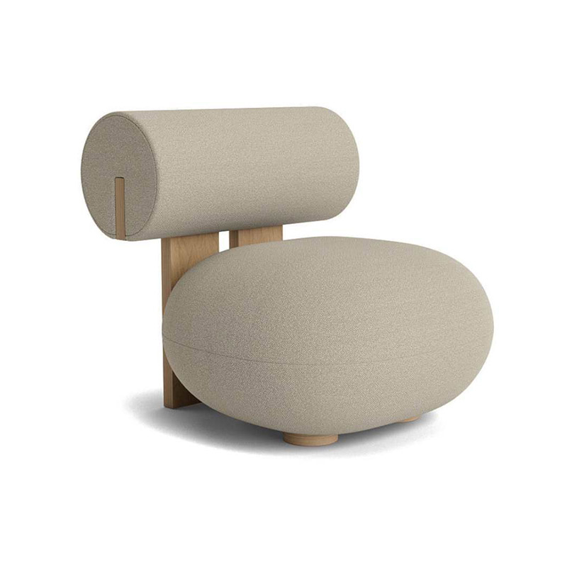 New Designed Modern Style Upholstered Chair Living Room Accent Dining Chair for Home Hotel Leisure Hippo Sofa Chair