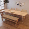 Solid Wood Acrylic Floating Table