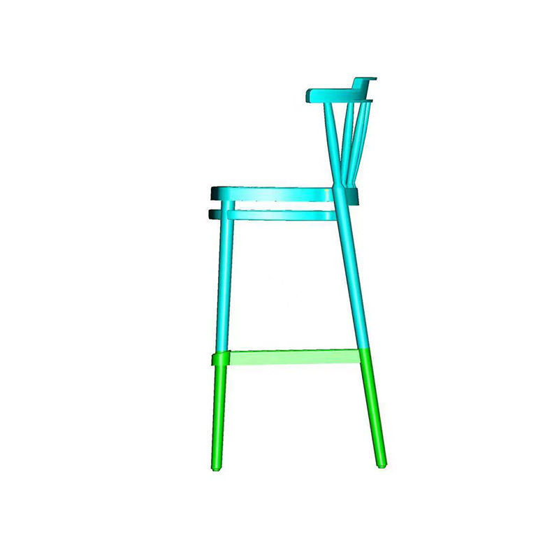 Modern Stackable Plastic Bar Stool Chairs for Events Weddings for Kitchen Home Office Living Room Dining Outdoor Use