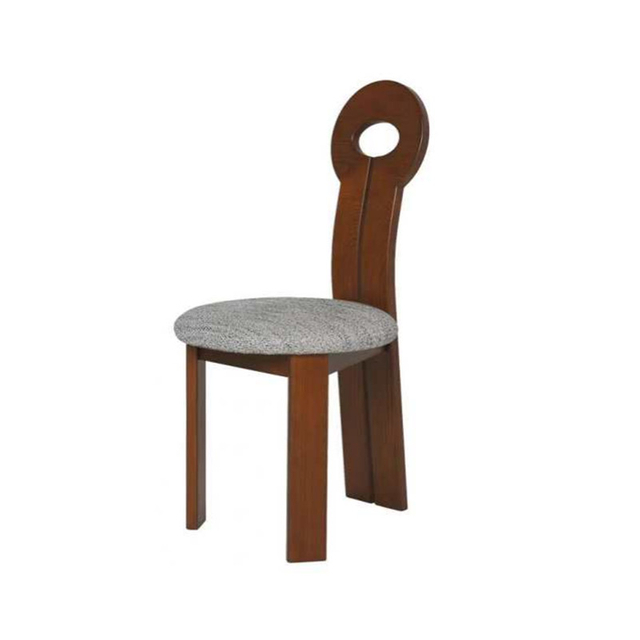 Stool with Wooden Legs ​Home Furniture High Quality Creative Backrest Chair Modern Minimalist Chair Round Wood Stool Chair
