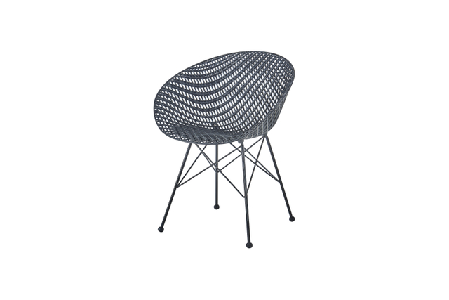 Outdoor PP Plastic Chair Outdoor Garden Chairs Bird's Nest Resin Chair