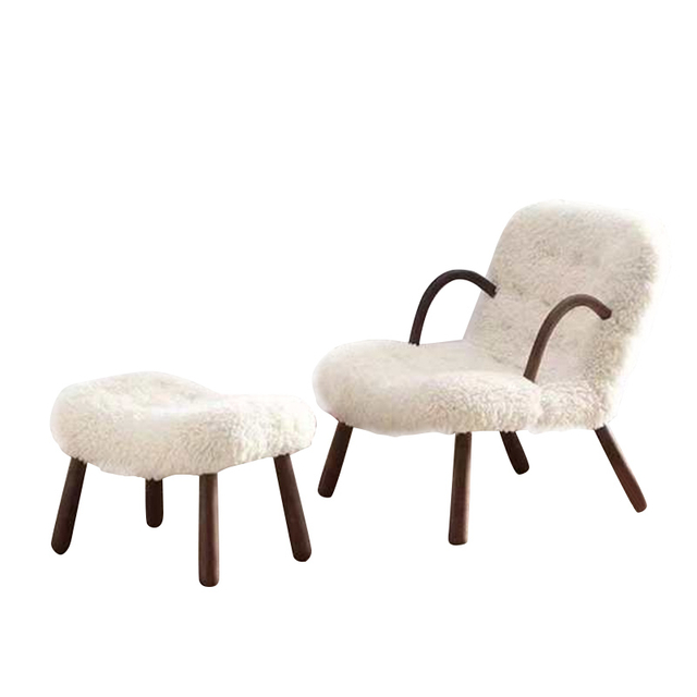 Light Luxury Sofa Living Room Modern Leisure Chair Recliner Sofa Armchair with Footrest Luxury Furniture Bedroom