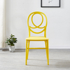 Simple Style Stackable Wedding Plastic Chairs Outdoor Banquet Rental Event Chair Wedding Chair 