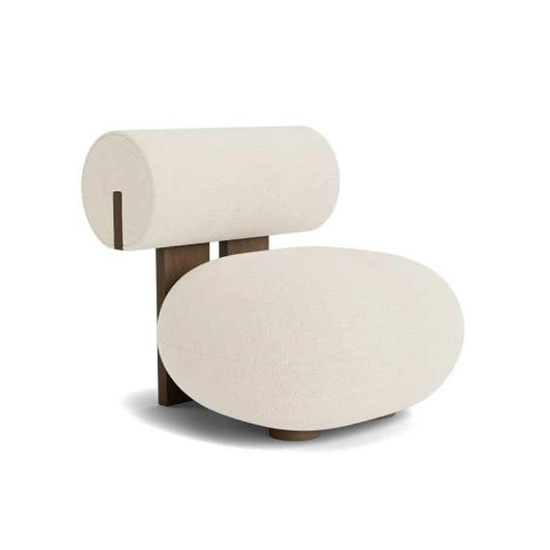 New Designed Modern Style Upholstered Chair Living Room Accent Dining Chair for Home Hotel Leisure Hippo Sofa Chair
