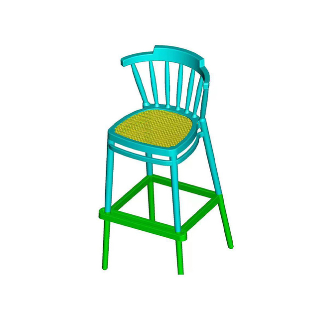 Modern Stackable Plastic Bar Stool Chairs for Events Weddings for Kitchen Home Office Living Room Dining Outdoor Use