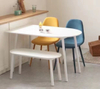 Simple Modern White Office Rectangle Dining Table For Home