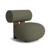 New Designed Modern Style Upholstered Chair Living Room Accent Dining Chair for Home Hotel Leisure Hippo Sofa Chair