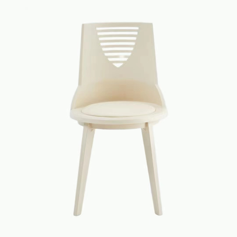 High Quality Outdoor Garden Furniture Stackable Chairs PP Garden Upholstered Plastic Dinning Chair