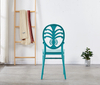 Plastic Furniture Chair Outdoor Customized Different Color Plastic Bamboo Chair