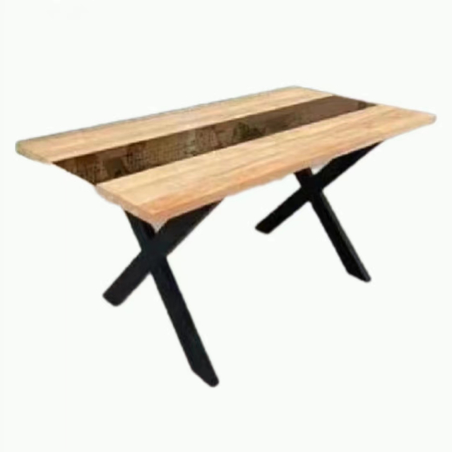 Modern Living Room Glass Craftsmanship Wooden Coffee Table Rectangular Wooden Coffee Table