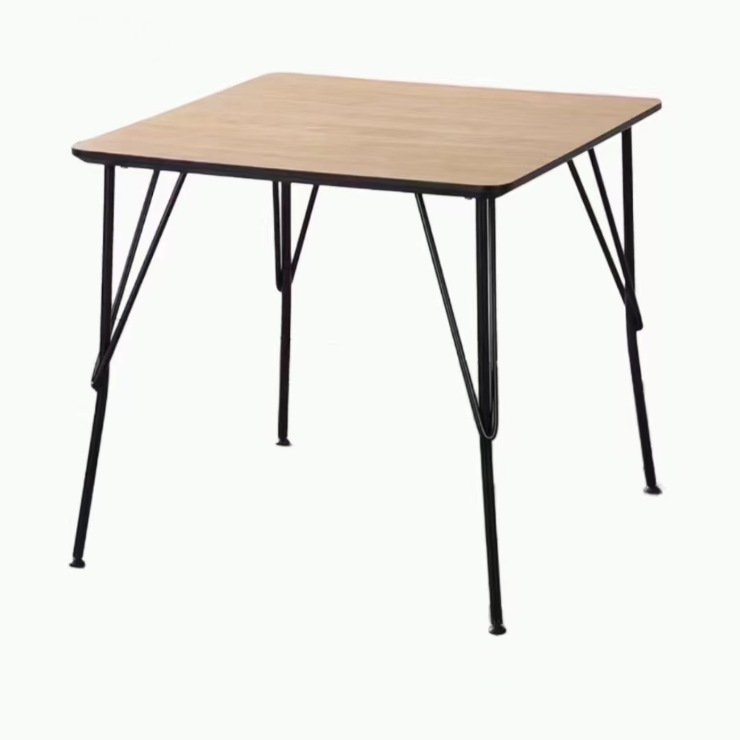 Iron Art Solid Wood Computer Desk Retro And Minimalist Work Desk Desk for Students To Learn Writing Desk Small Unit Dining Table