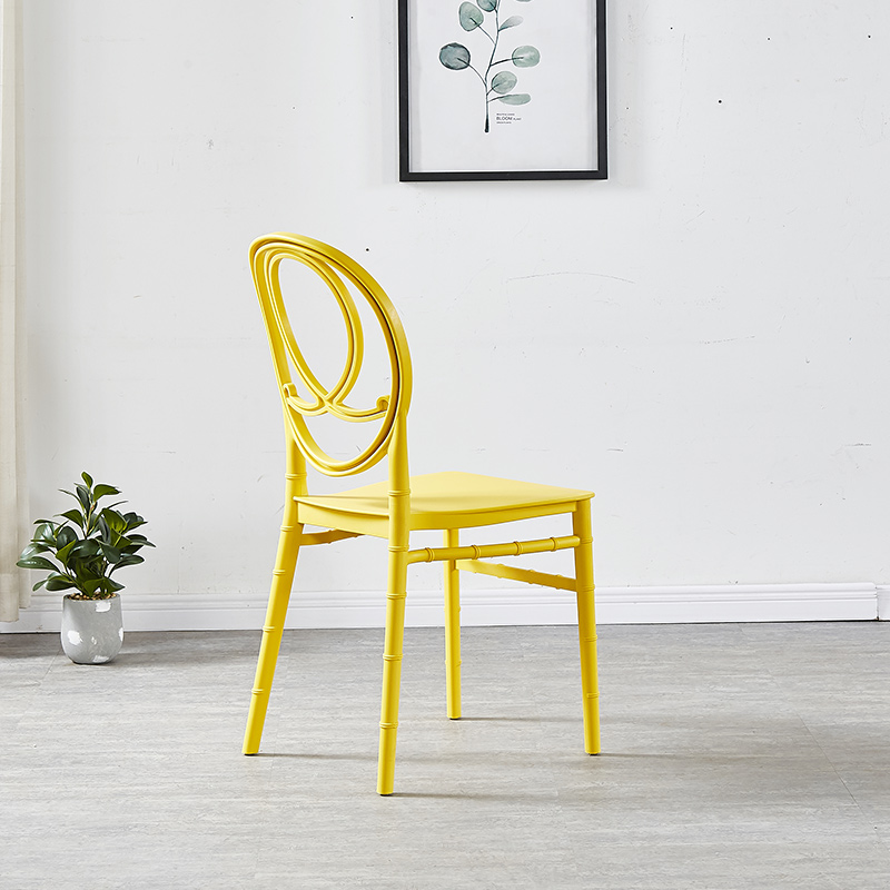 Simple Style Stackable Wedding Plastic Chairs Outdoor Banquet Rental Event Chair Wedding Chair 