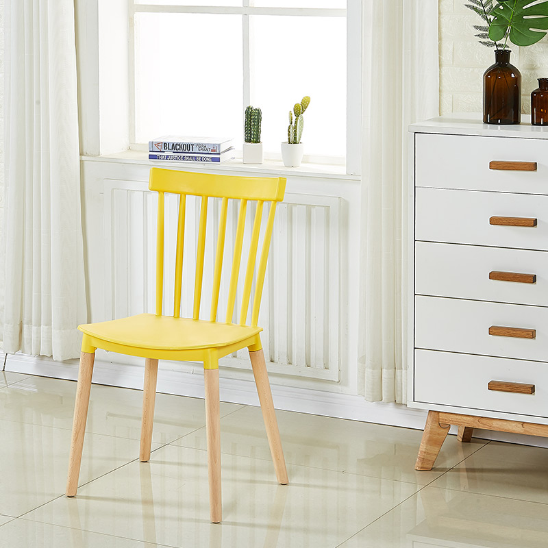 Weddings Chairs Dining Room Furniture Minimalist Modern Plastic Dining Windsor Chair