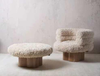Furniture Sectional Sofa High Quality Fabric Armrest Wooden Inner Frame Single Lounge Sofa 